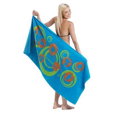 Terry Town® Premium Terry Velour Beach Towel