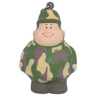 Army Bert Squeezies® Stress Reliever Keychain