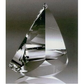 Custom Crystal Sailboat