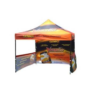 10"x10" Canopy Pop Up Tent w/ Wall & 2 Skirts