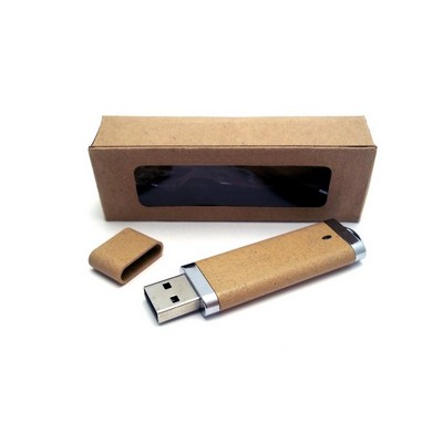 1GB - Eco Friendly Plastic USB Pen Drive 500