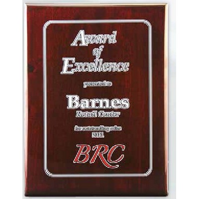 DigiColor Award w/ Piano Finish Plaques / 10.5"x13"