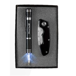 LED Screwdriver & Utility Cutter Gift Set