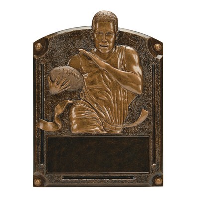 Flag Football Legend Fame, 8"X6", Resin