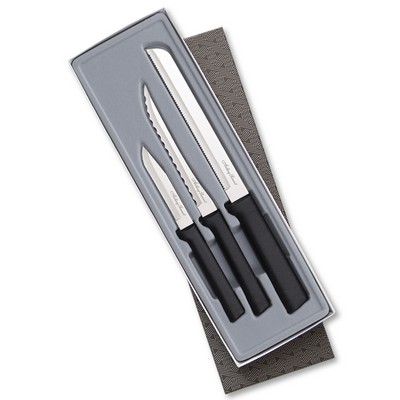 Sensational Serrations Gift Set w/Black Handle