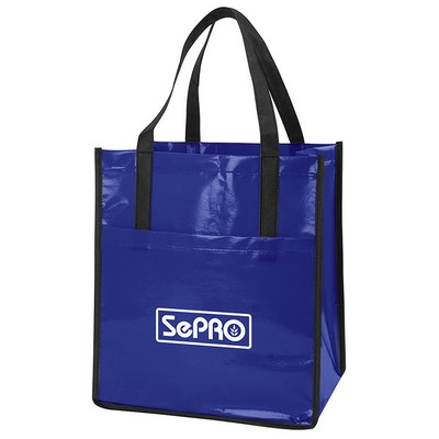 Non Woven Slick Shopper Tote