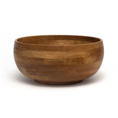 Lipper Oak Finish Large Rice Bowl