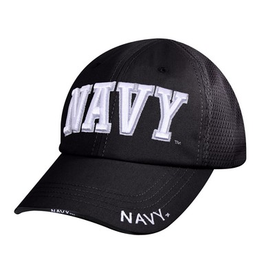 Navy Mesh Back Tactical Cap