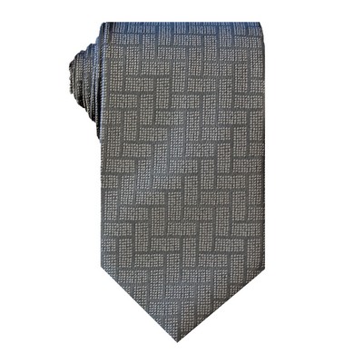 Rectangular Build Grey Tie