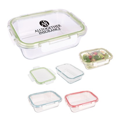 Fresh Prep Square Glass Food Container