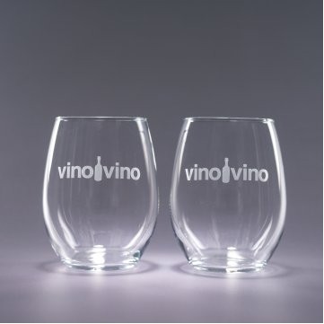 21 Oz. Trendsetter Stemless Red Wine Glasses (Set of 2)