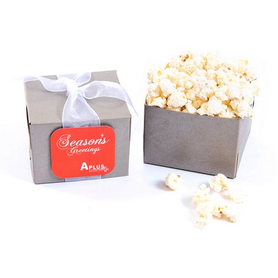 Gourmet Popcorn White Chocolate Candy Carton