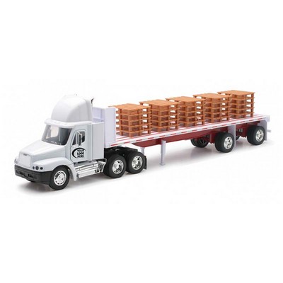 Die Cast Replica Freightliner® Century Class Flatbed with Pallet (u)