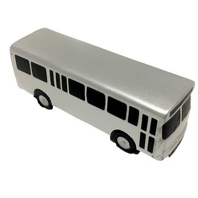 Silver Metro Bus Stress Reliever