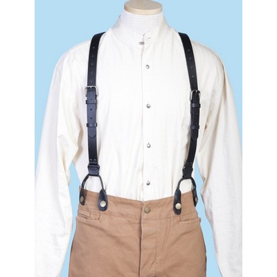 Men's Leather Suspender