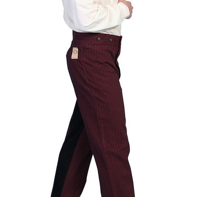 Men's Rail Stripe Pants w/Canvas Seat