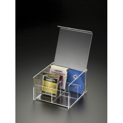 4-Compartment Tea Bag Box