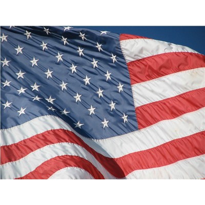 6' x 10' Premium Sewn Stripe Embroidered Starfield US Flag