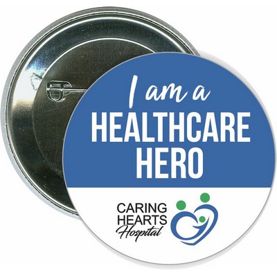 Event - Healthcare Hero, Coronavirus, COVID-19 - 2 1/4 Inch Round Button