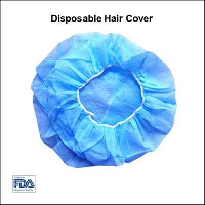 Hair Cover - Disposable - non woven material - Quick Turn Time