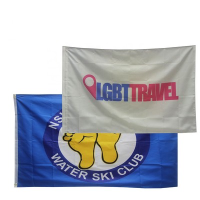 4' x 6' Flag Single Side Printed