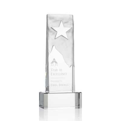 Stapleton Star Award - Optical/Clear 9½"