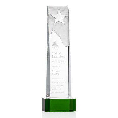 Stapleton Star Award - Optical/Green 13½"