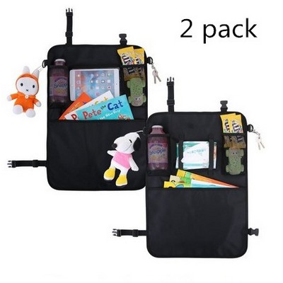 Car Back Seat Organizer Set