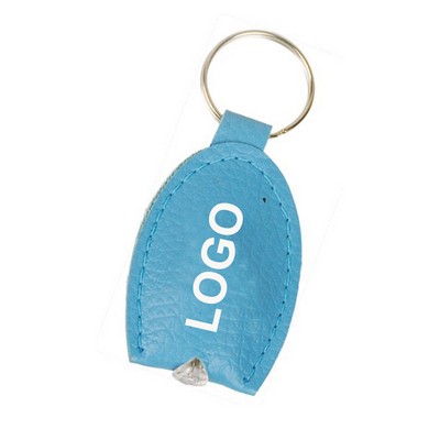 PU Leather LED Key Tag