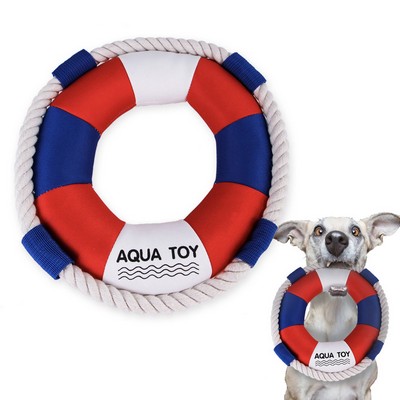 Durable Outdoor Swimming Ring Dog Toy