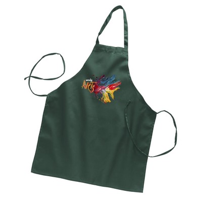 Colored Twill Full Length Butcher Apron - Full Color Transfer (28"x34")