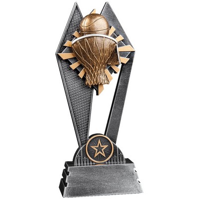 8" Sun Ray Resins Baseball Trophy