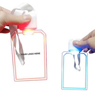 Light Up Badge Holder