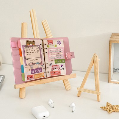 10.8" Tall Wooden Tripod Easel