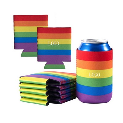 Rainbow Insulated Can Holder