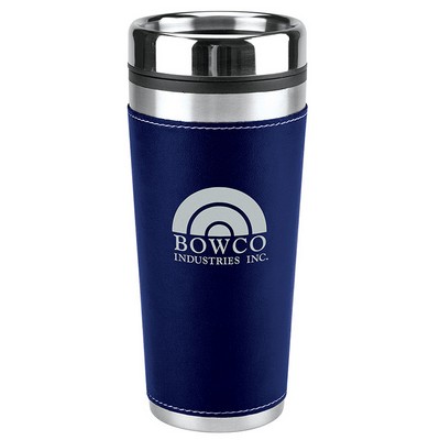 16 Oz. Leatherette Tumbler