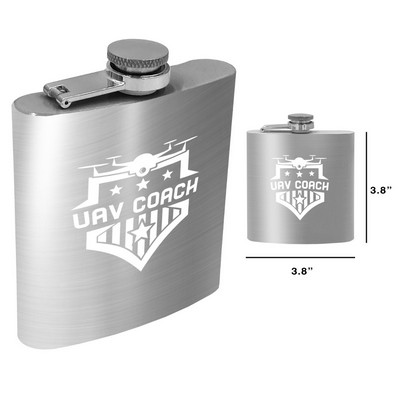 Adventure SS 6oz Hip Flasks