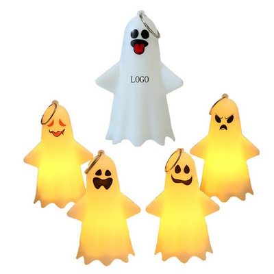 Halloween Ghost LED Light With Keyring