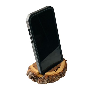 Elm Wood Phone Stand