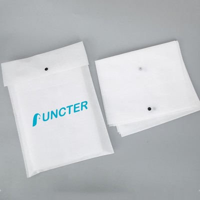 12 x 15.5 Inch Non Woven Bag Hidden Buckle Packaging Bag