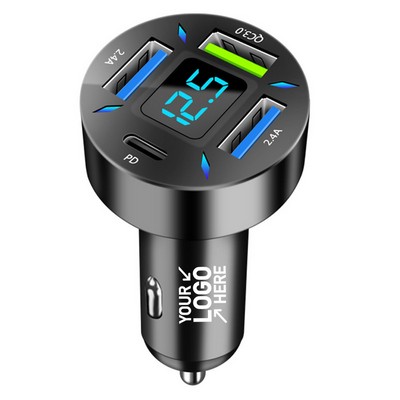 4 Ports USB Car Charger