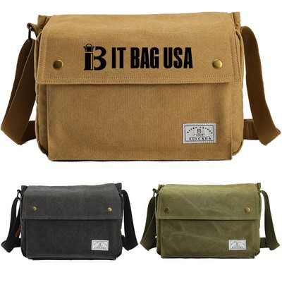 Canvas Messenger Vintage Crossbody Shoulder Bag