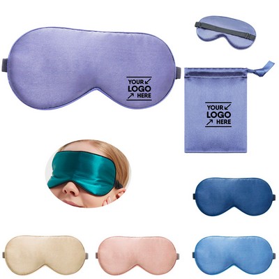 Customizable Sleep Mask w/Carry Pouch