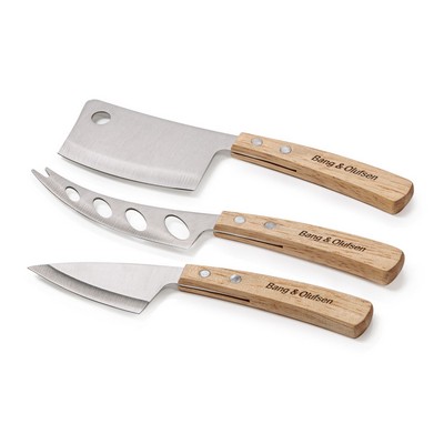 Batali 3pc Cheese Knife Set