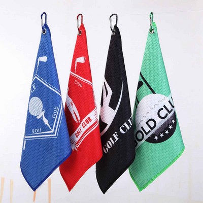 Golf Towel with Hook