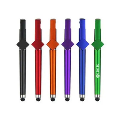 Phone Bracket Qr Code Touch Screen Ballpoint Pen