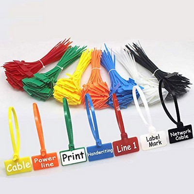 Plastic Nylon Ties Straps Label