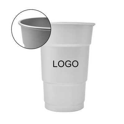 16oz Aluminum Cup MOQ 100pcs