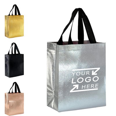 Reusable Gold Non Woven Gift Bags