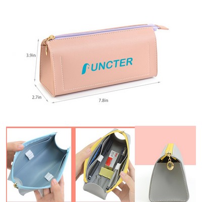 PU Leather Pencil Bag